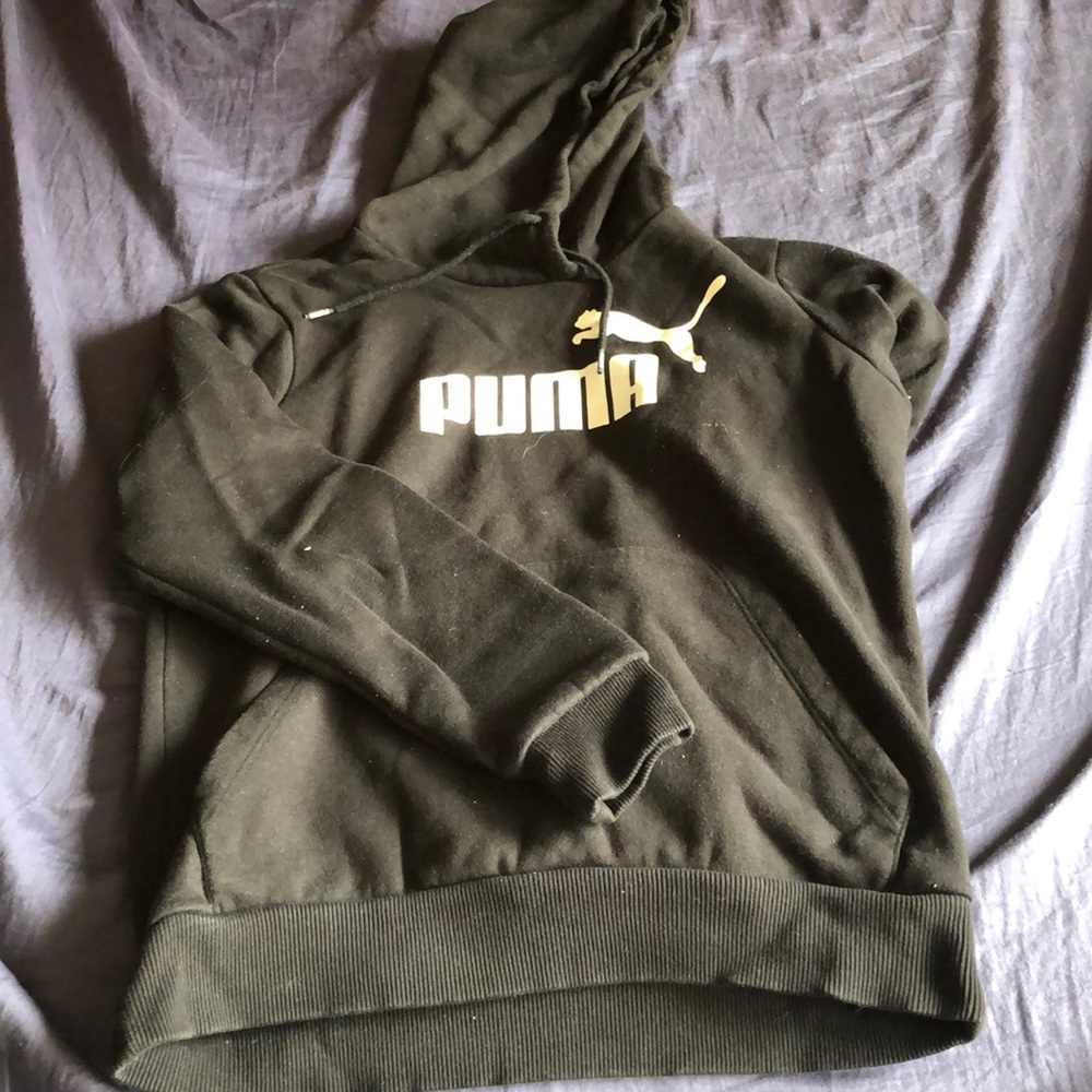 Black Puma hoodie